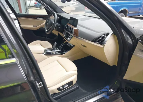 2021 BMW X3 Sdrive30I из США, поврежденный, VIN 5UXTY3C05M9H65825